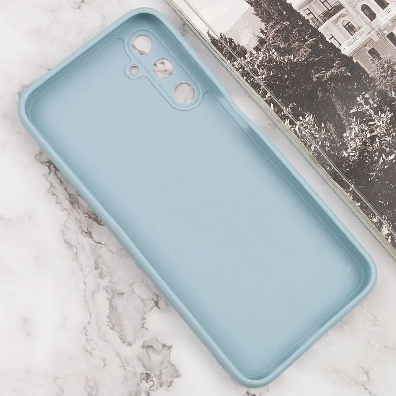 Силіконовий чохол Candy Full Camera для Samsung Galaxy A24 4G Сірий / Smoky Gray - фото 3