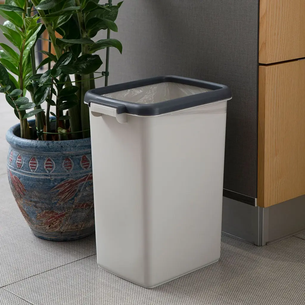 Ведро для мусора MBM My Home 12 л серое (BIN-02 12L GRAY) - фото 5