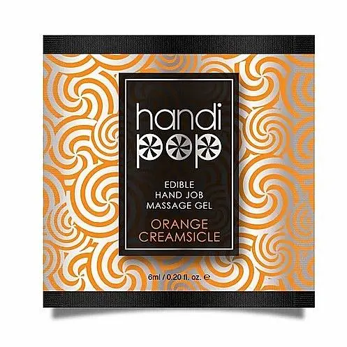 Пробник смакового гелю Sensuva Handipop Orange Creamsicle, 6 мл