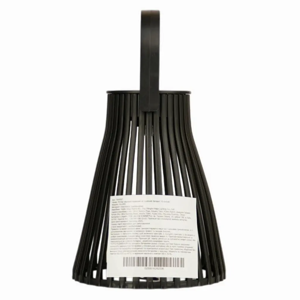 Ліхтар садовий підвісний на сонячній батареї Market Union 18 см в асортименті (HJ-003) - фото 6