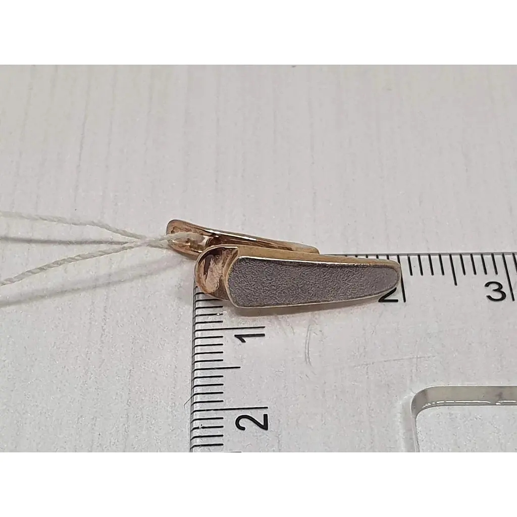 Срібні сережки Silvex 925 з позолотою. С32/228 - фото 3