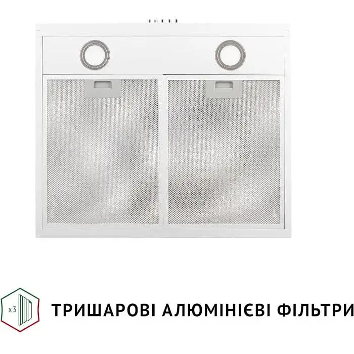 Витяжка пласка Perfelli PL 5002 W LED - фото 5