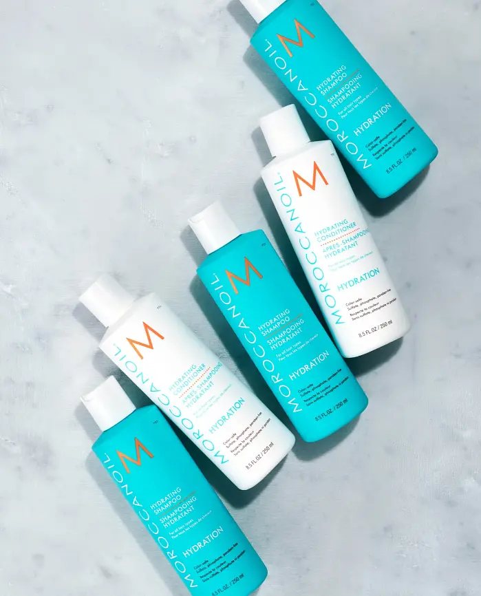 Шампунь і кондиціонер для зволоження волосся Moroccanoil Hydration по 250 мл - фото 7