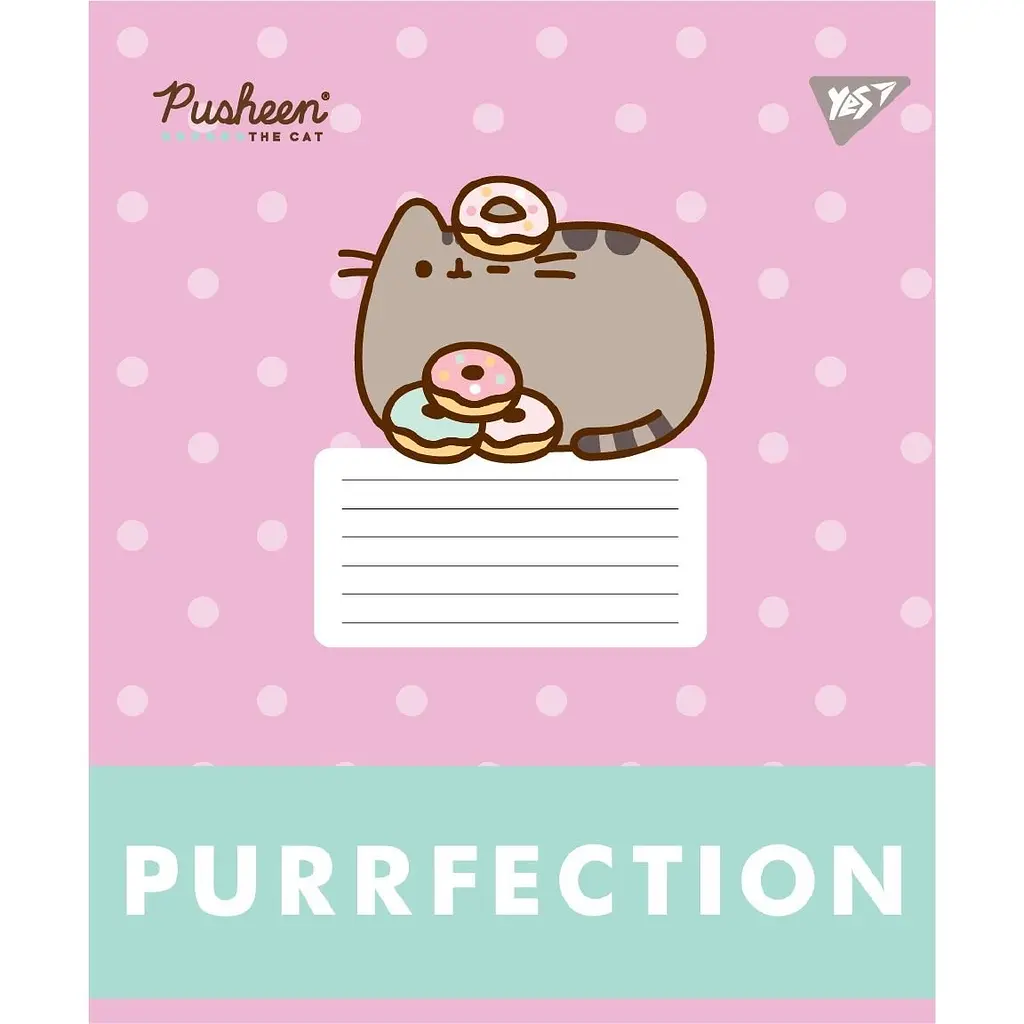 Набір зошитів Yes Pusheen Candy А5, 18 аркушів 25 шт. (767601) - фото 4