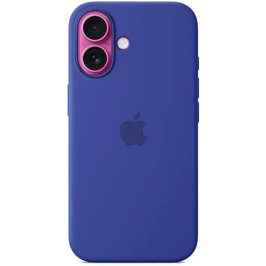 Силиконовый чехол CasePro Silicone Case with MagSafe Ultramarine для iPhone 16 - фото 3