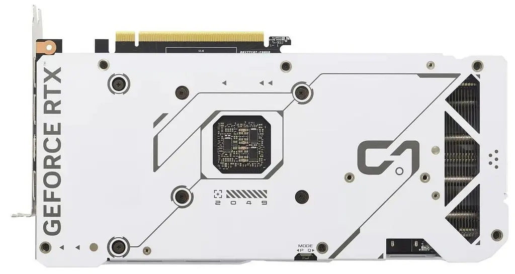 Відеокарта ASUS RTX 4070 SUPER 12GB DUAL WHITE (DUAL-RTX4070S-12G-WHITE) (GDDR6X, 192 bit, PCI-E v4.0) Б/в - фото 7