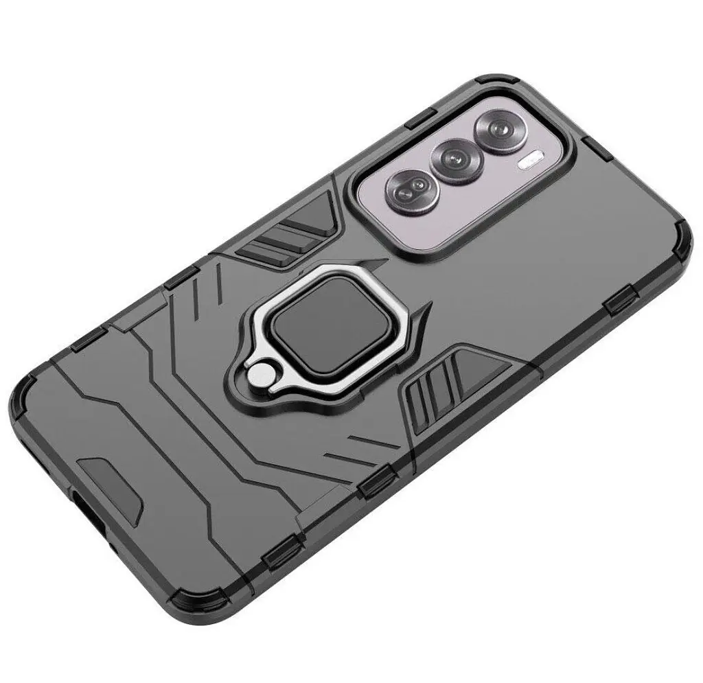 Чохол бампер Primolux Ring Armor для Oppo Reno 12 Pro 5G Black - фото 3