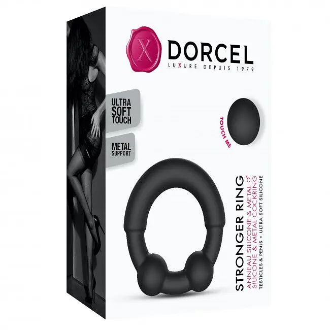 Кільце ерекційне з металевими вставками Dorcel STRONGER RING Dorcel SO5077 91775