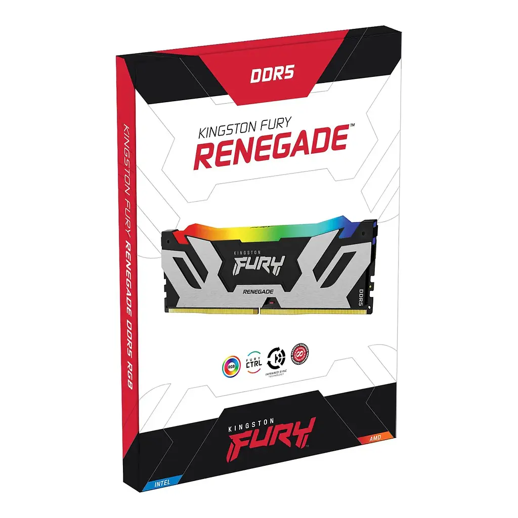 Модуль пам'яті Kingston Fury DDR5 96GB (2x48) 6000MHz Renegade RGB XMP (KF560C32RSAK2-96) - фото 4