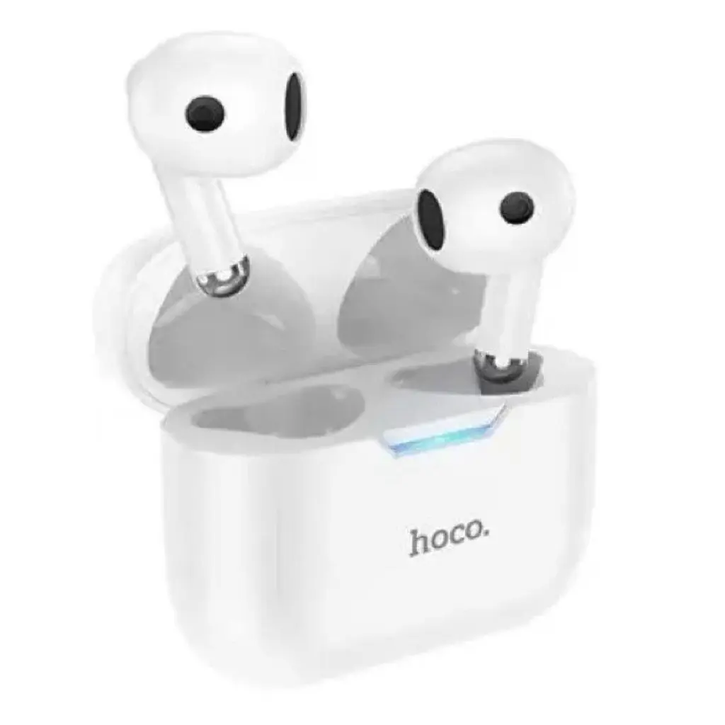 Бездротові навушники Hoco EW34 Full true wireless BT headset білі (6931474791030) - фото 2