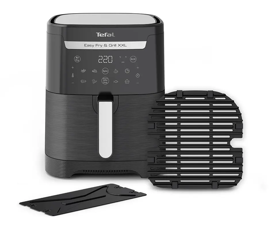 Tefal Мультипіч EasyFry&Grill XXL, 1830Вт, чаша-6.5л, сенсорне керув., 8 програм, пластик, чорний - фото 3