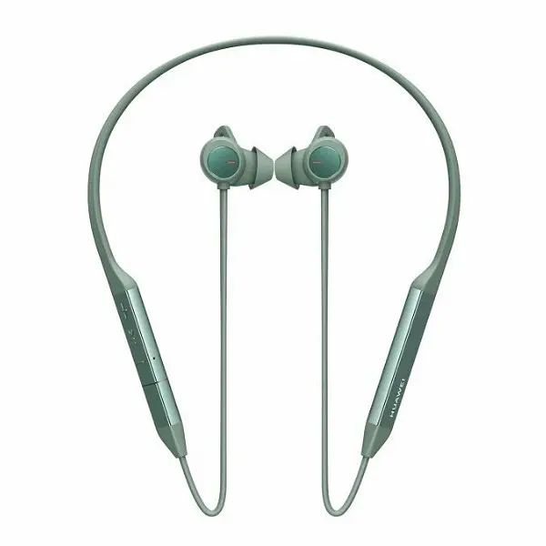 Бездротові bluetooth-навушники Huawei FreeLace Pro green - фото 2
