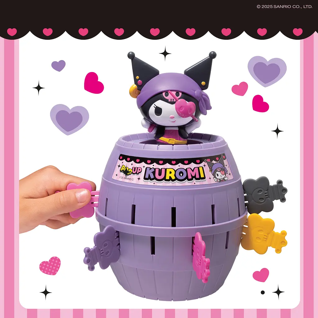 Настільна гра Tomy Pop Up Kuromi (125417) - фото 4
