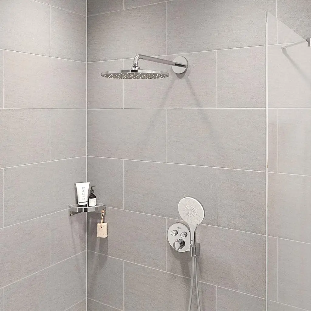 Душова система прихованого монтажу термостатична Grohe QuickFix Precision Smartcontrol 34877000, Хром - фото 8