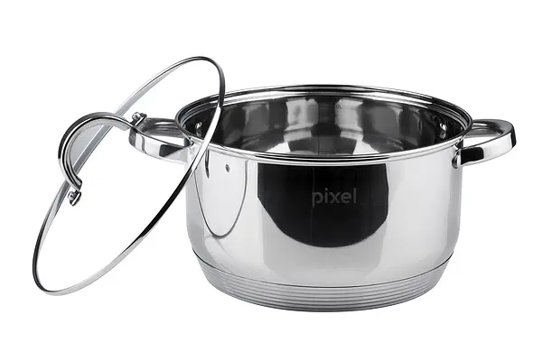 Кастрюля Pixel Kehl, со стеклянной крышкой, 20 см, 3,15 л (PX-2000-20) - фото 3