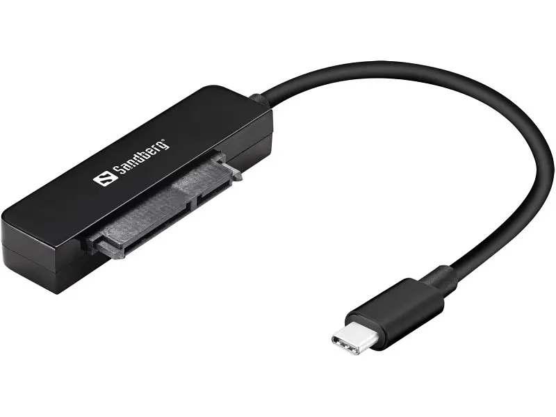 Перехідник Sandberg USB-C to SATA USB 3.1 Gen.2 (136-37)