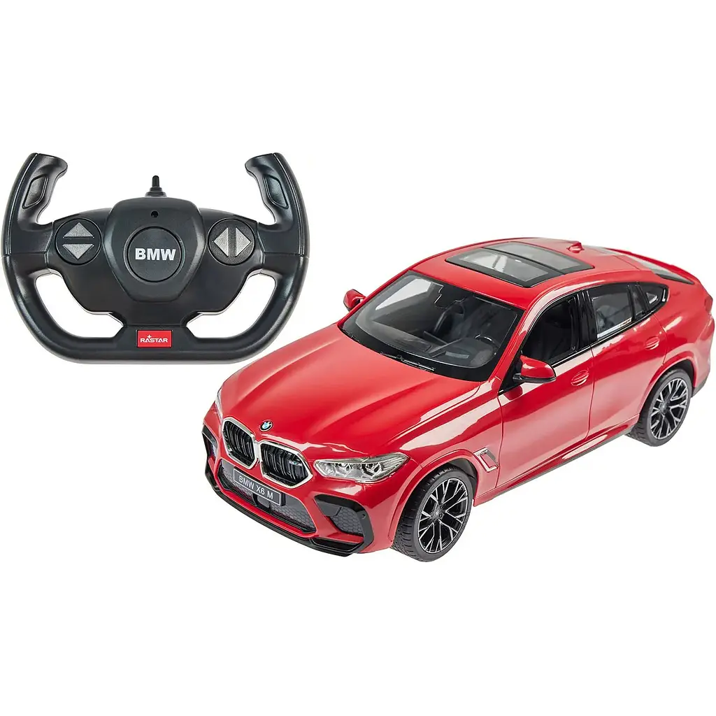 Машинка Rastar BMW X6 1:14 Червоний - фото 2
