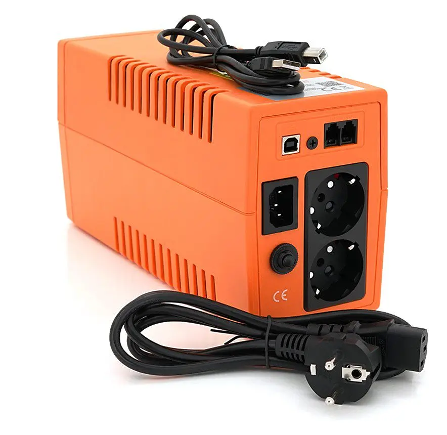 ИБП UPS MAKELSAN Lion StandbyL 650VA 390W, 170-280VAC, AVR 1st, 2xSCHUKO, 1x12V7Ah - фото 2