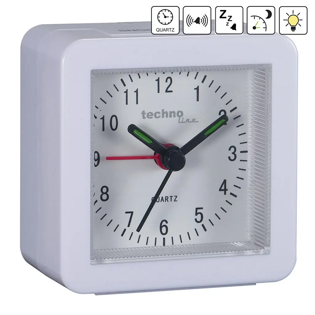 Годинник настільний Technoline Modell SC White (Modell SC weis) - фото 4