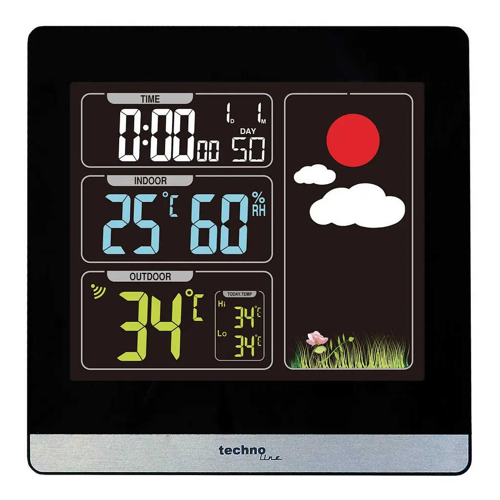 Метеостанція Technoline WS6448 Black (WS6448) - фото 5