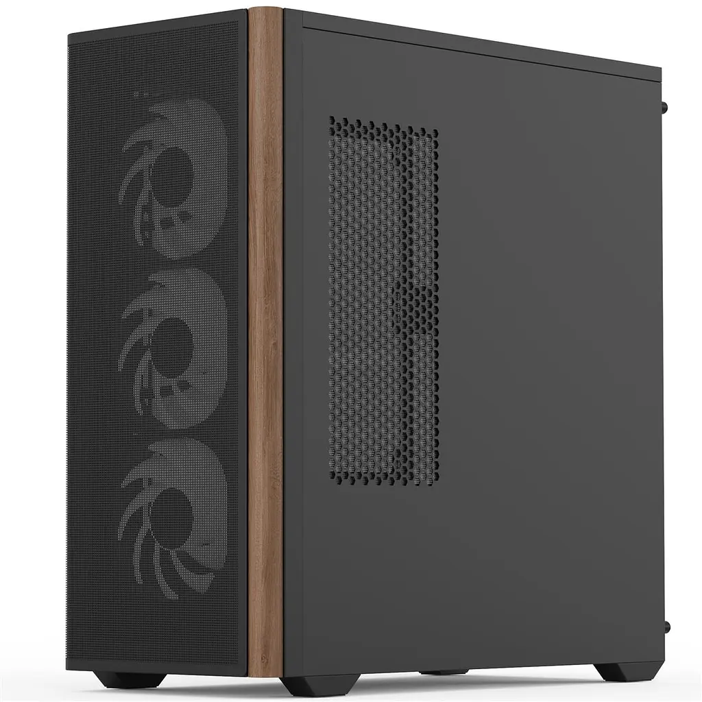 Корпус AeroCool D501A-G-BK-v2 (ACCM-DS01043.11) Black без БЖ - фото 4