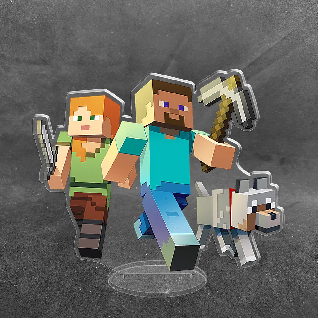 Акрилова колекційна фігурка Minecraft Майнкрафт 15 см - фото 2