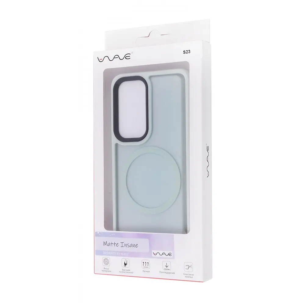 Чохол WAVE Matte Insane Case with Magnetic Ring Samsung Galaxy S23 - фото 2