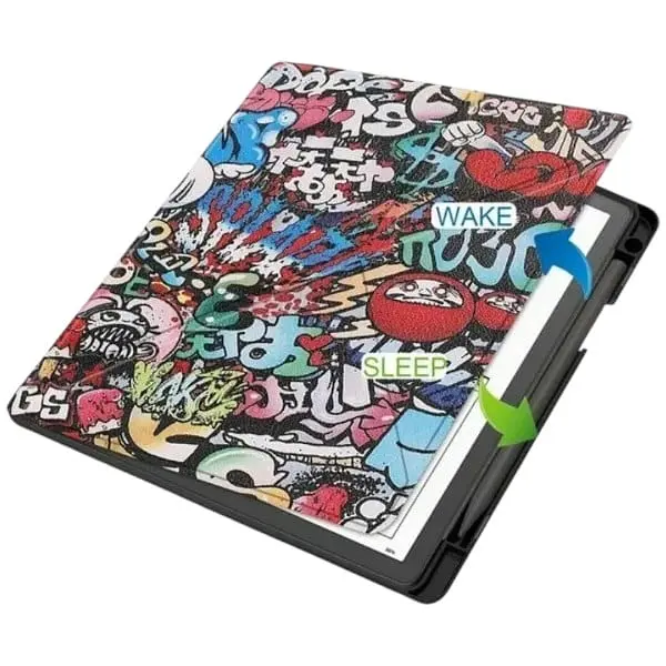 Обкладинка Ultra Slim Origami BeCover для Amazon Kindle Scribe 10.2" Graffiti (712582) - фото 5