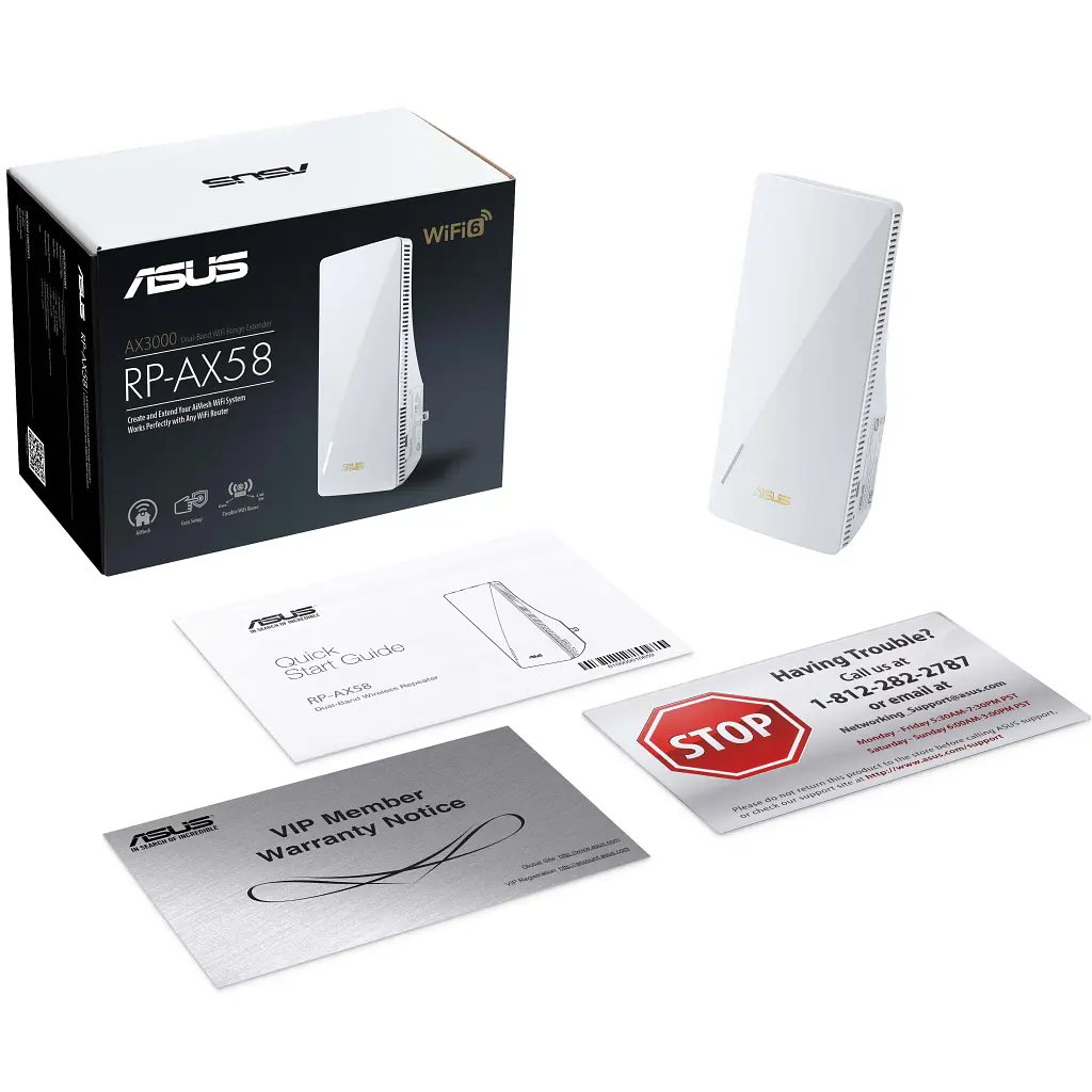 Ретранслятор ASUS RP-AX58 (90IG07C0-MO0C10) - фото 7