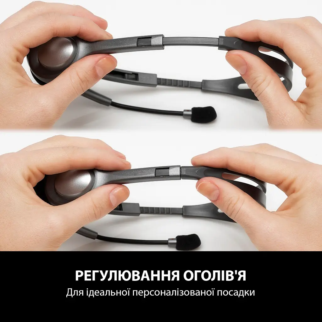 Комп'ютерна гарнітура Logitech H111 Stereo (981-000593) [104767] - фото 9
