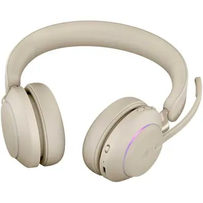 Навушники Jabra Evolve2 65 Link380c MS Stereo Beige (26599-999-898) - фото 4
