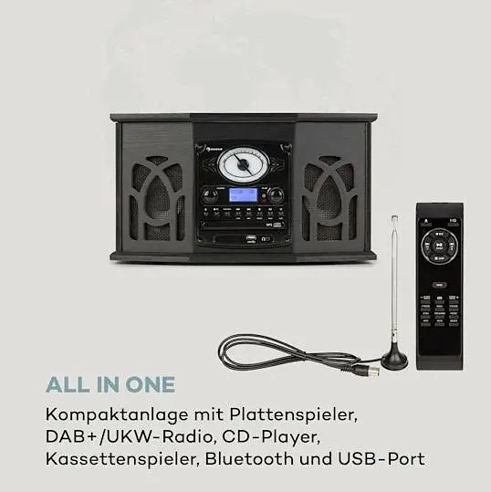 Проигрыватель винила Auna NR-620 DAB (10033712) - фото 2