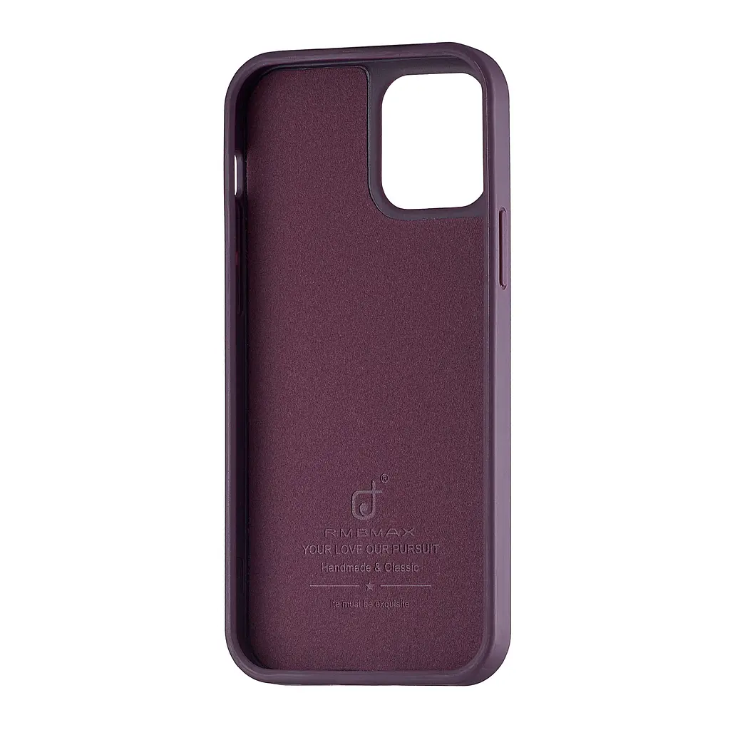 Чохол Jinduka Leather Ringo iPhone 12 Pro Purple - фото 3