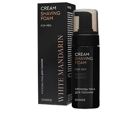 Кремова піна для гоління Antistress 160 мл Choice White Mandarin