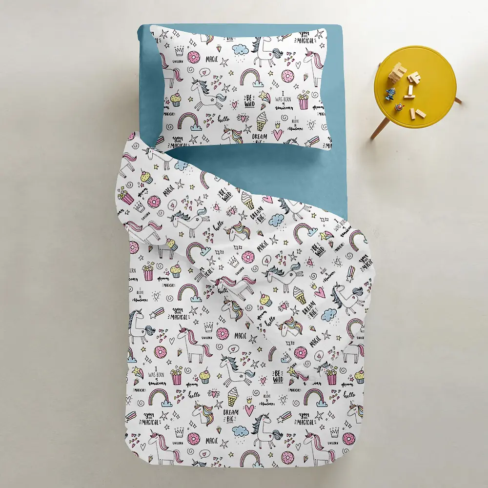 Підковдра полуторна фланель 160х220 UNICORN & SWEETS COSAS (4822052370728) - фото 3