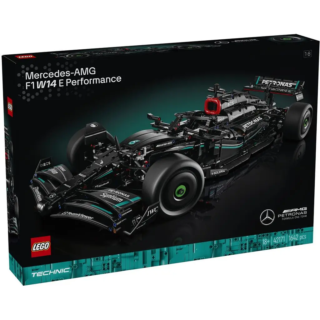 Конструктор LEGO Technic Mercedes-AMG F1 W14 E Performance 1642 детали (42171) - фото 2