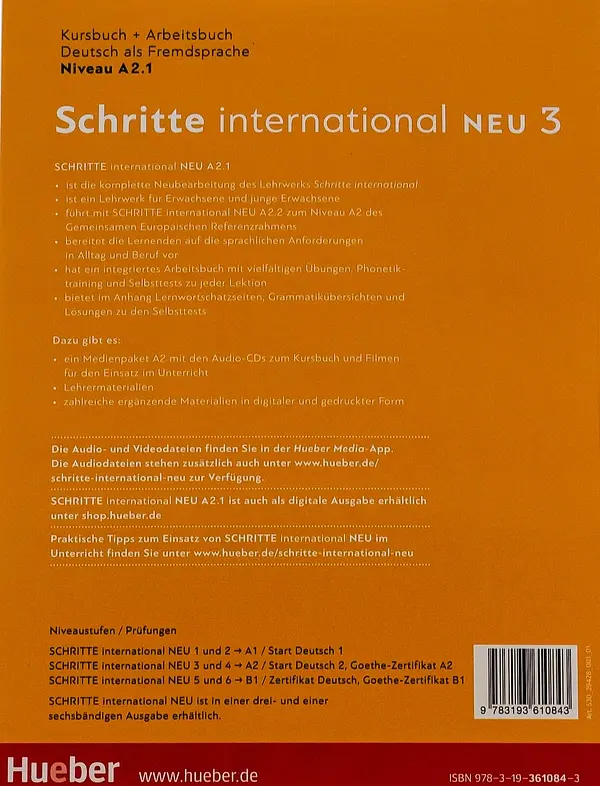 Schritte international. Neu 3. Kursbuch + Arbeitsbuch - Даніела Нібіш - фото 2