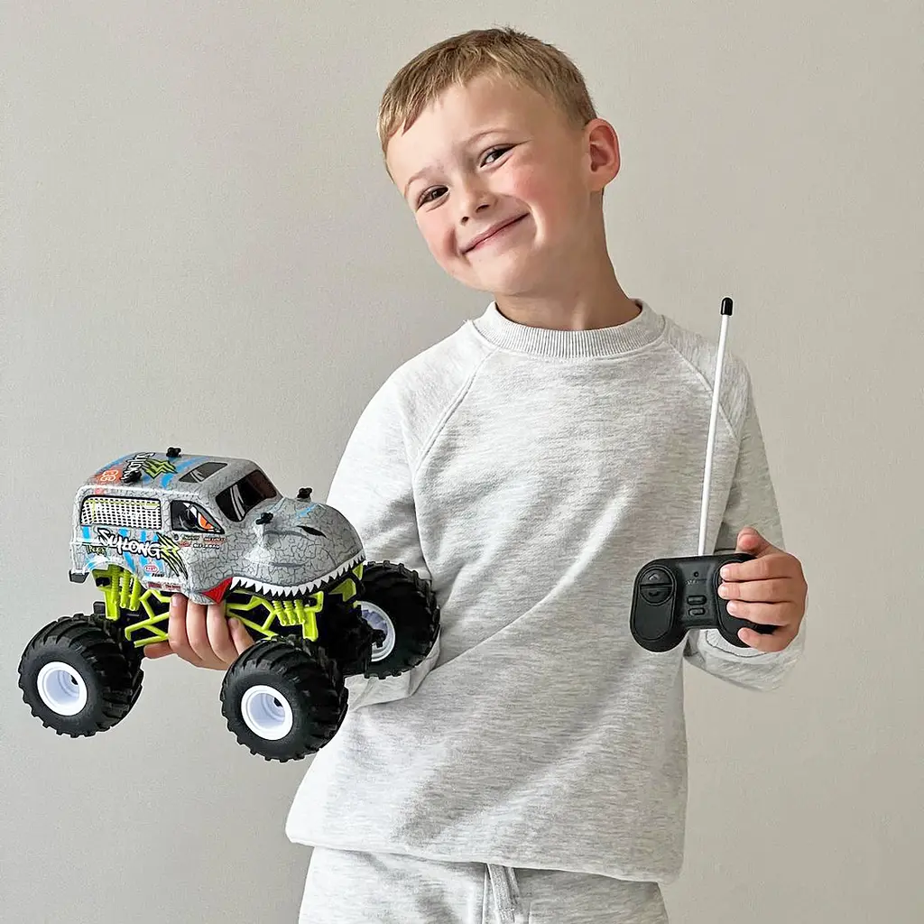 Автомобіль Sulong Toys на р/к Bigfoot Dinosaur 1:16, 27 МГц (SL-360RHGR) - фото 13