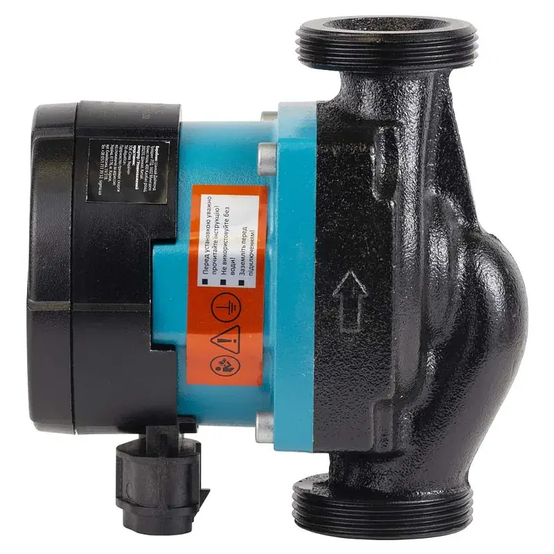 Насос циркуляційний енергозберігаючий 5-60Вт Hmax 8м Qmax 63л/хв Ø1½" 130мм + гайки Ø1" AQUATICA GPA25-8/130 III (774062) - фото 2