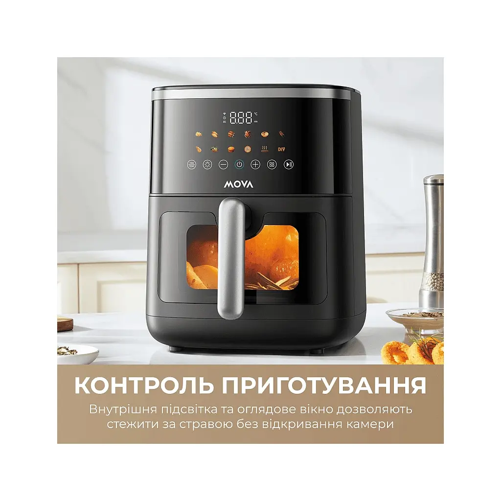 Мультипіч MOVA AeroChef FD10 Pro Max Black (MOVA-FD10-PMAX-B) - фото 7