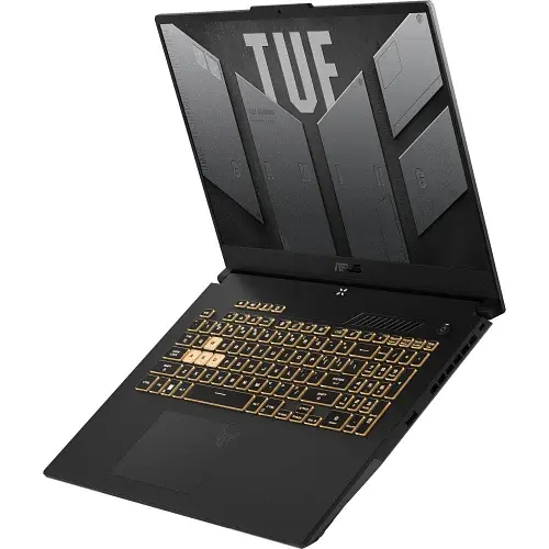Ноутбук 17" Asus TUF Gaming F17 FX707VJ-HX027 Mecha Gray, 17.3" (1920x1080, IPS, 144 Гц), Intel Core 5 210H (8x1.6-4.8GHz), 16Gb DDR4, 512Gb SSD, GeForce RTX 3050 4Gb, LAN, WiFi 6, Bluetooth 5.3, 2хType-C/2xUSB 3.2, HDMI, 90Wh, DOS - фото 4