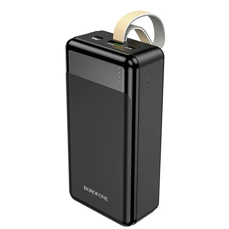 Внешний аккумулятор Borofone Incredible power bank BJ19B 30000mAh 20W черный - фото 3