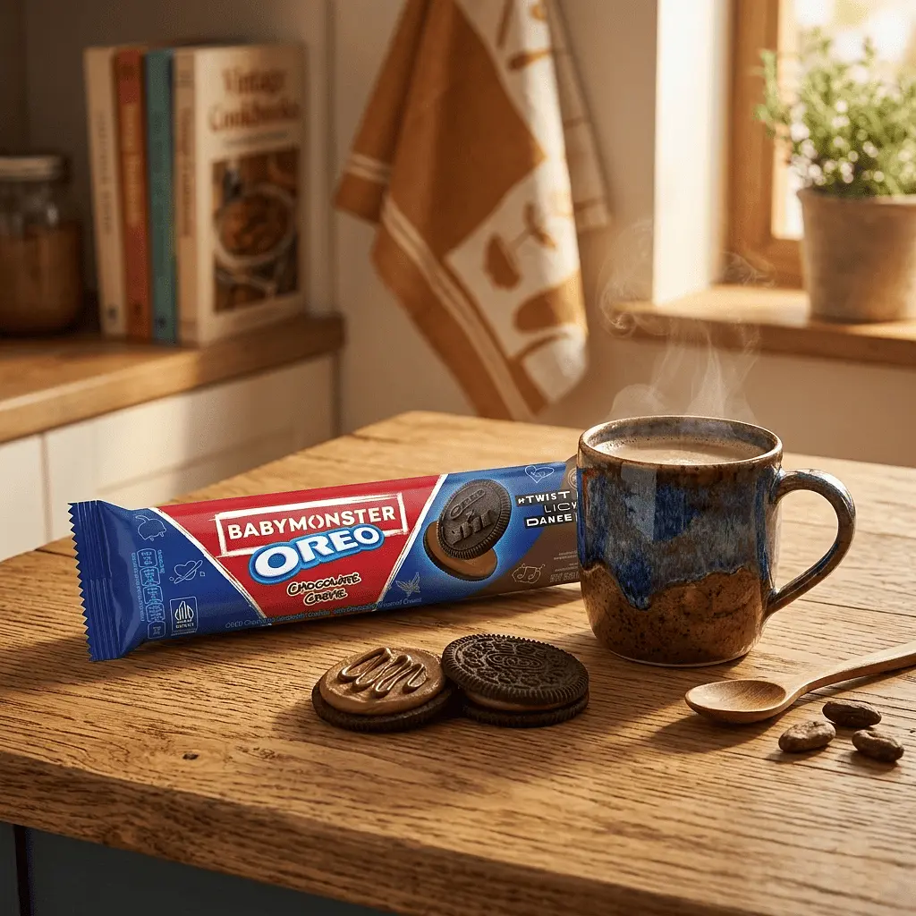 Печиво Oreo BabyMonster Chocolate Creme 110.4г - фото 4