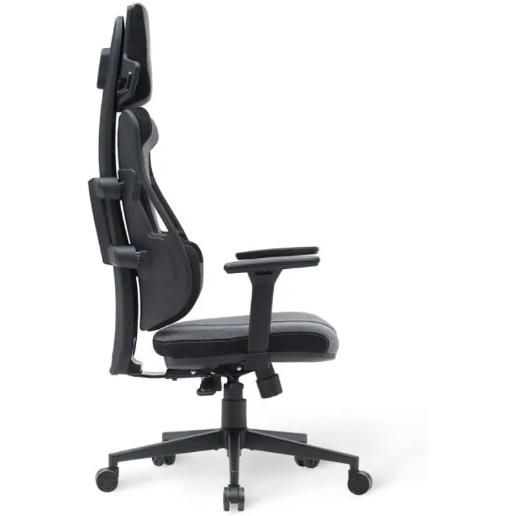 Геймерське крісло Cyberlux V8 Fabric Grey (GM-V8 FG)  - фото 2