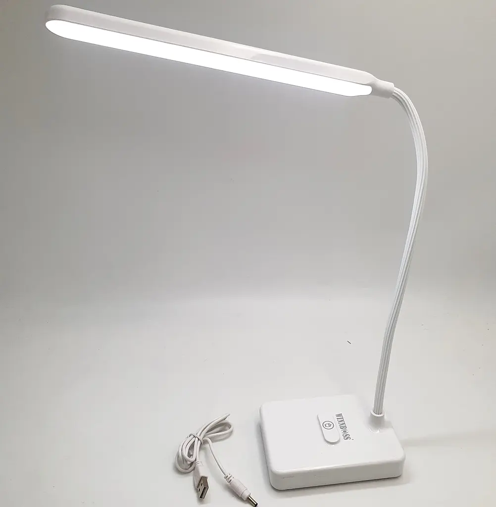 LED-лампа сенсорна світлодіодна настільна акумуляторна (знімний 18650) тепле, нейтральне та холодне світло WinBoss 1901 - фото 3