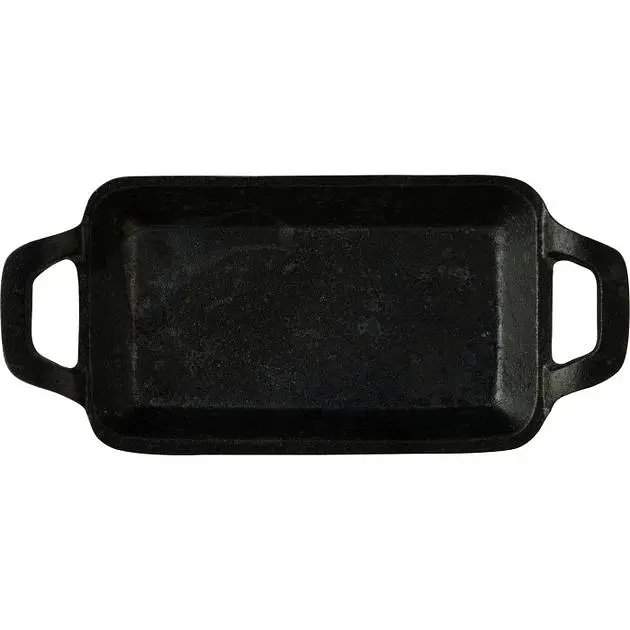 Чавунна мініформа з серверовочною дошкою MasterPro Foodies cook&share 17x10 см (BGMP-3807-EM) - фото 6