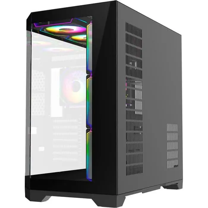 Корпус GameMax HYPE-A Tempered Glass без БП Black (HYPE-A Black) - фото 2