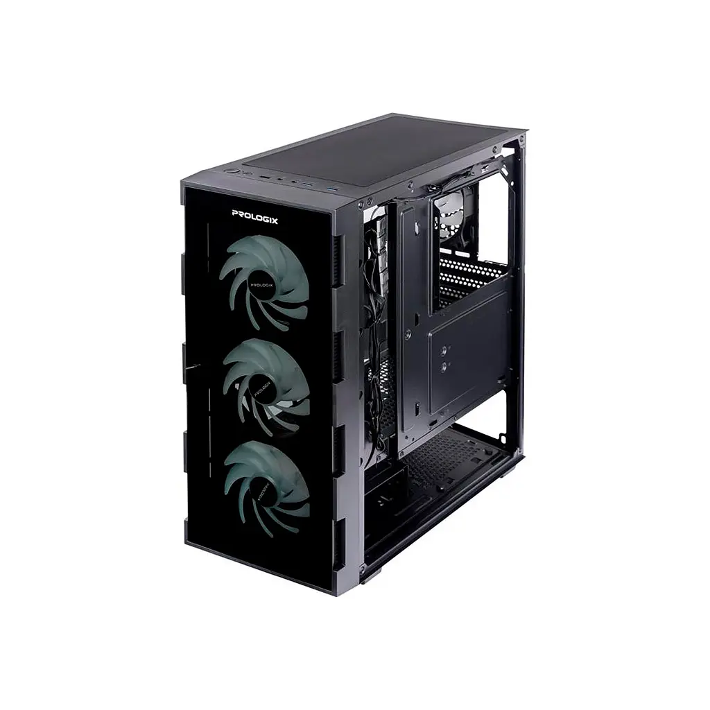 Корпус для ПК Prologix E114 Black - фото 6