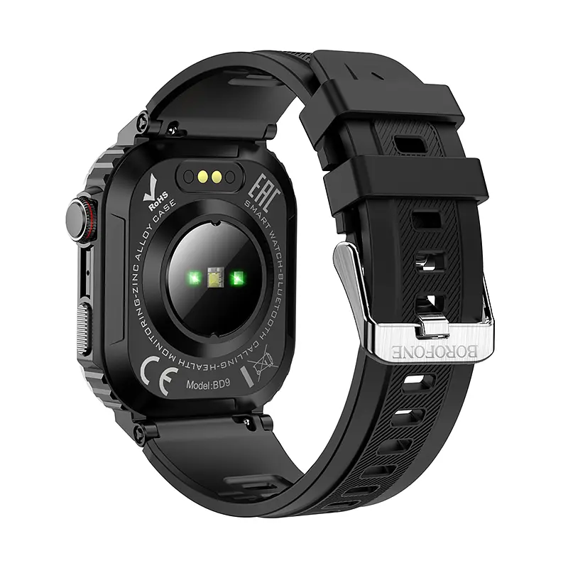 Смарт-годинник Borofone BD9 51mm 300 mAh IP67 Smart sports watch (call version) чорний - фото 2