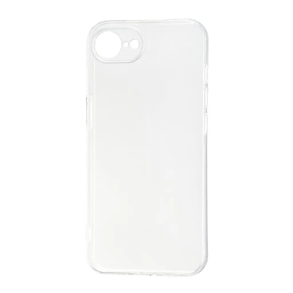 Чохол Silicone Case WS Protected Camera iPhone 17e Прозорий